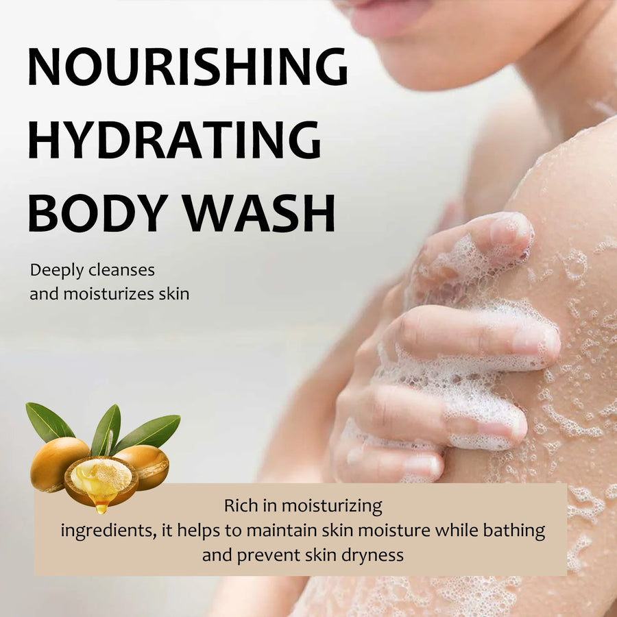 Shea Butter Body Wash for Deep Hydration & Glow