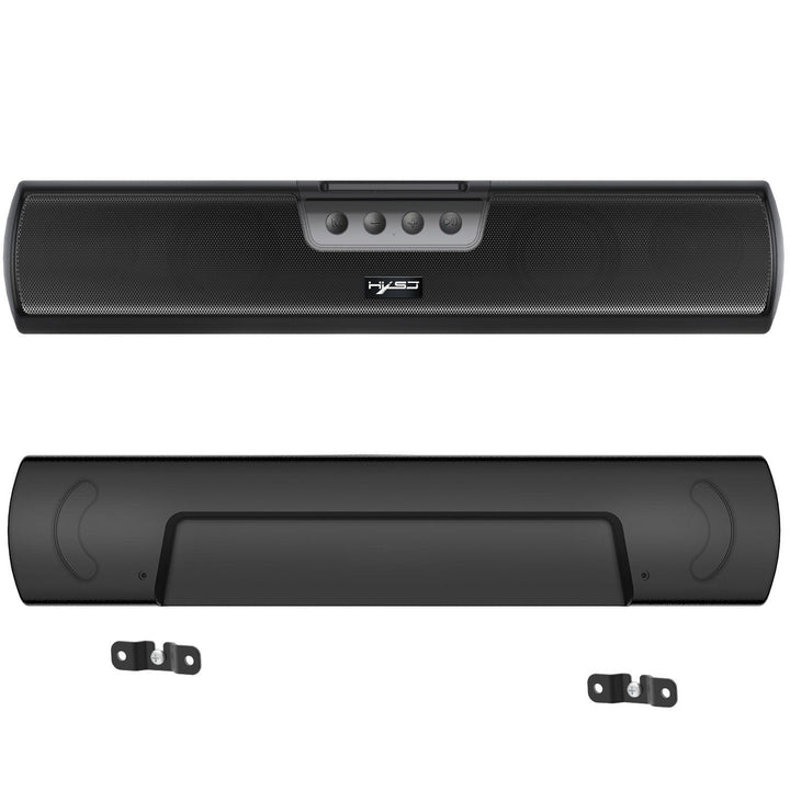 Bluetooth 5.0 Soundbar Speaker — Wall‑Mounted Bass Cannon