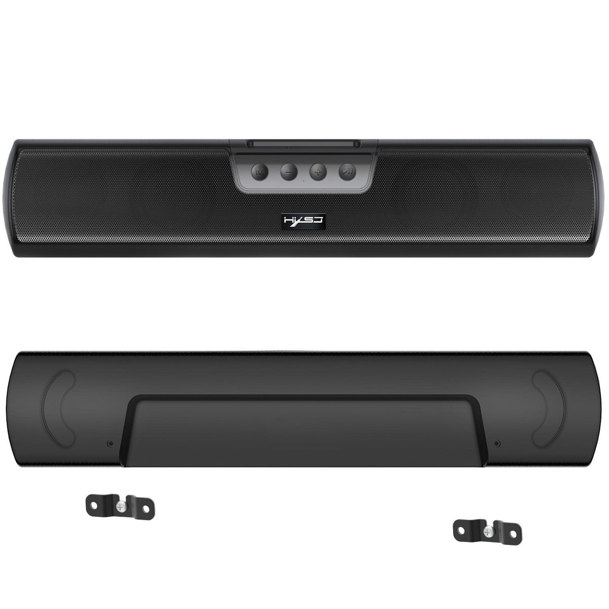Bluetooth 5.0 Soundbar Speaker — Wall‑Mounted Bass Cannon