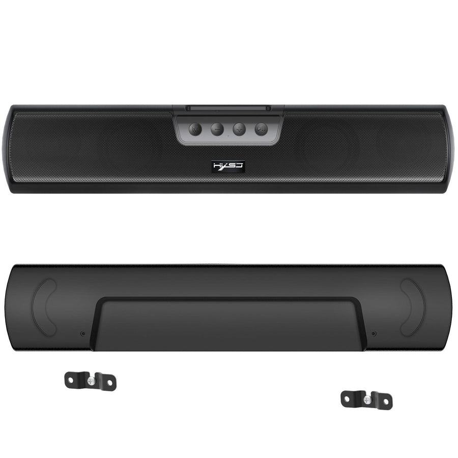 Bluetooth 5.0 Soundbar Speaker — Wall‑Mounted Bass Cannon