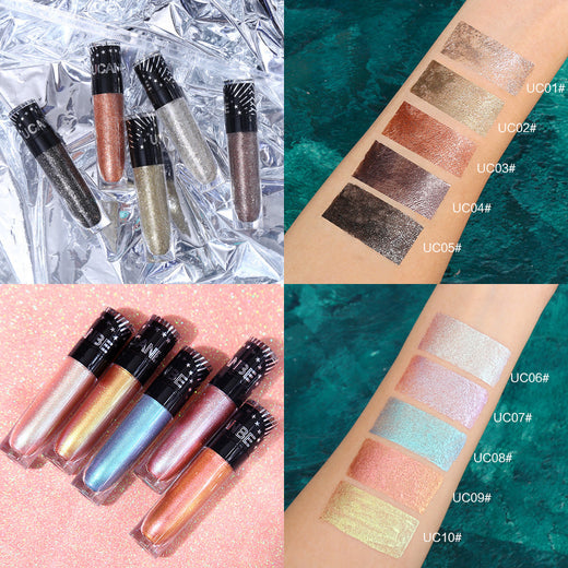 Multichrome Liquid Highlighter Set for a 3D Glow