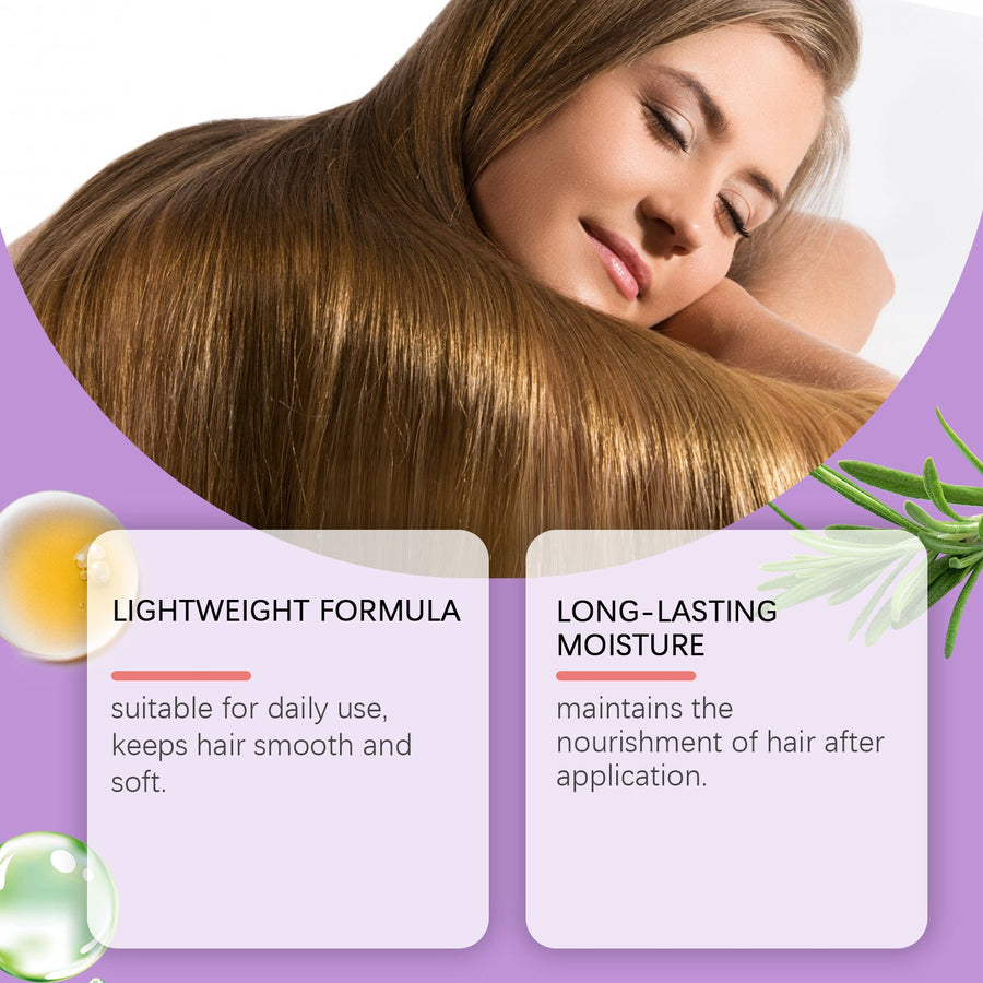 Leave-In Conditioner for Dry, Frizzy Hair Moisture