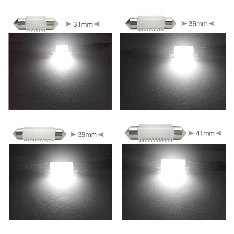 LED Festoon Bulb – Bright White Interior Car Light, Exact