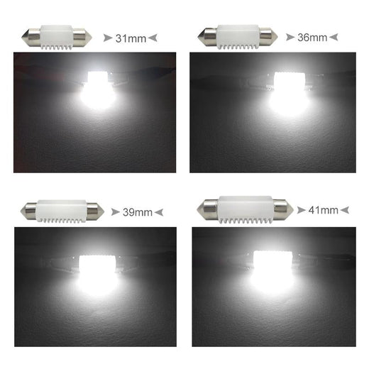 LED Festoon Bulb – Bright White Interior Car Light, Exact