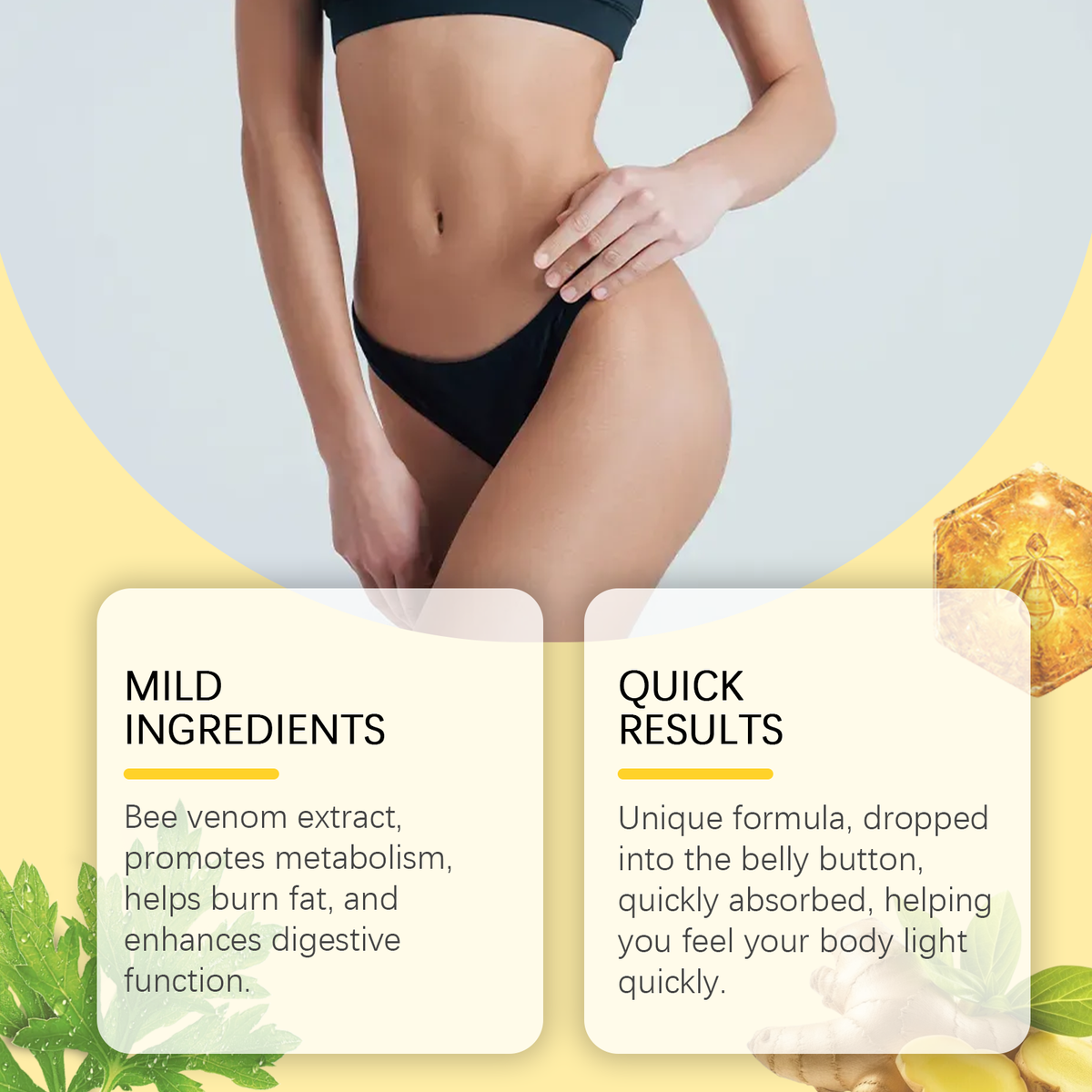 Bee Venom Body Essence for Firmer, Smoother Belly Skin