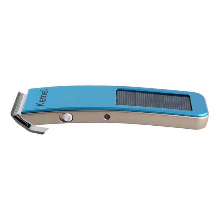 Professional Cordless Barber Clippers — Solar-Powered Quiet