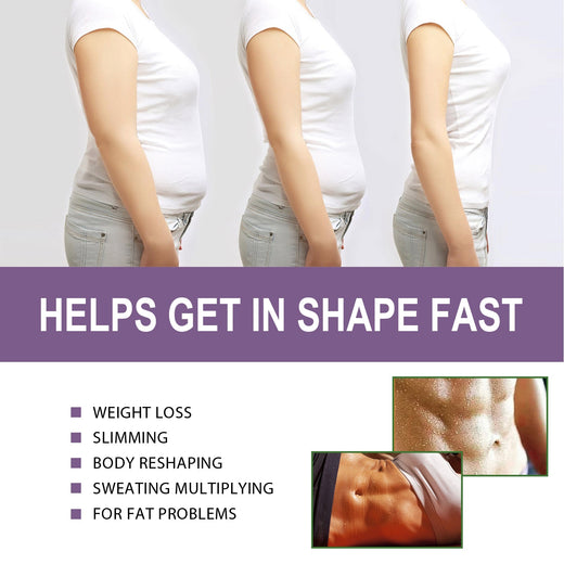 Purple Leaf Slimming Cream for Firmer Waist & Curves