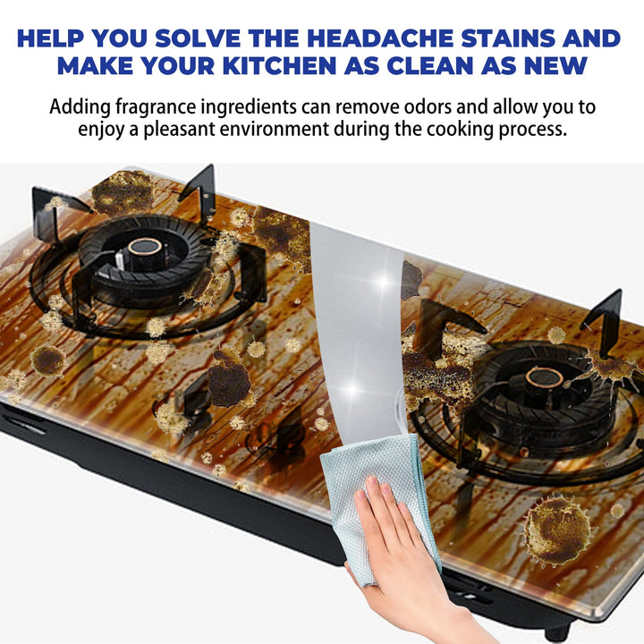 Kitchen Cleaning Foam — Cuts Heavy Grease Fast