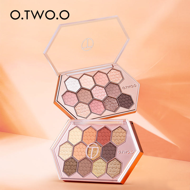Honeycomb Eyeshadow Palette for Colorful Eye Looks