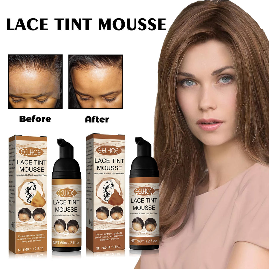 Lace Tint Mousse for Natural Skin-Tone Lace Blending