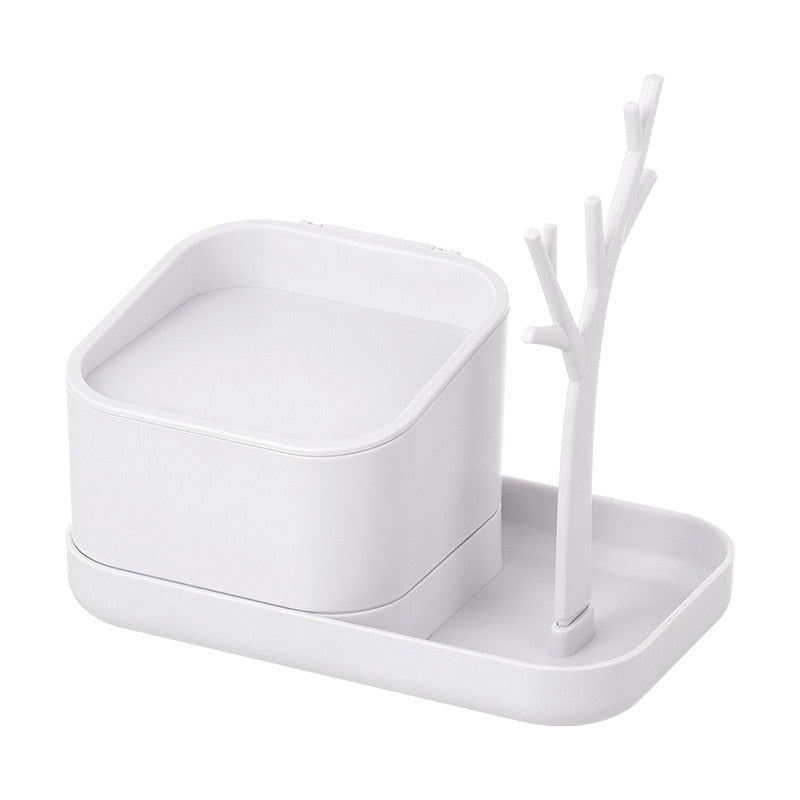 Makeup Organizer Storage Box – All-in-One Vanity Declutterer