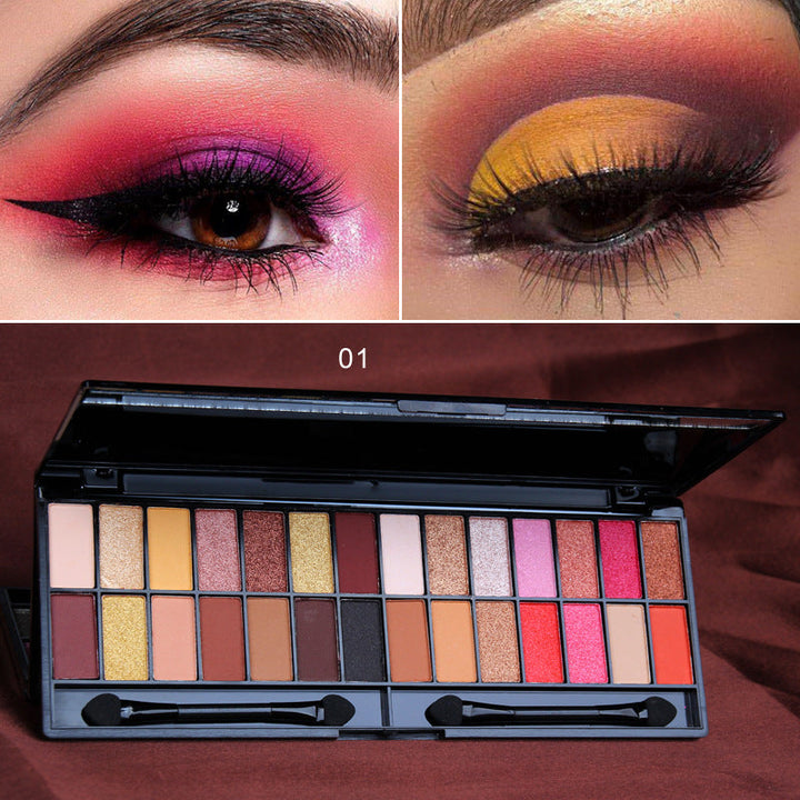 28 Color Eyeshadow Palette for Easy Beginner Looks