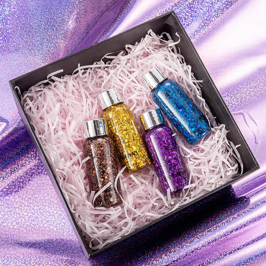 Face and Body Glitter Gel for Instant Festival Shine