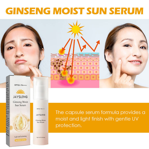 Ginseng Sunscreen Serum SPF50+ Lightweight Hydration