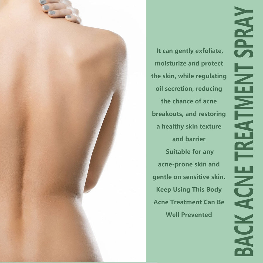 Back Acne Treatment Spray for Smoother, Calmer Skin