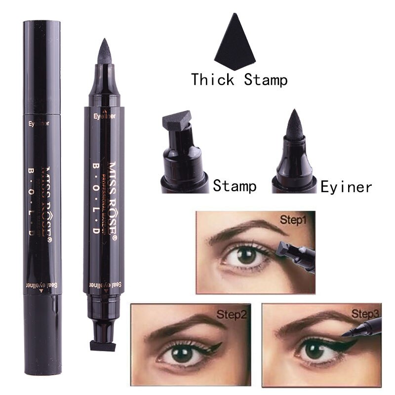 Wing Stamp Eyeliner Pencil for Fast, Even Cat Eyes