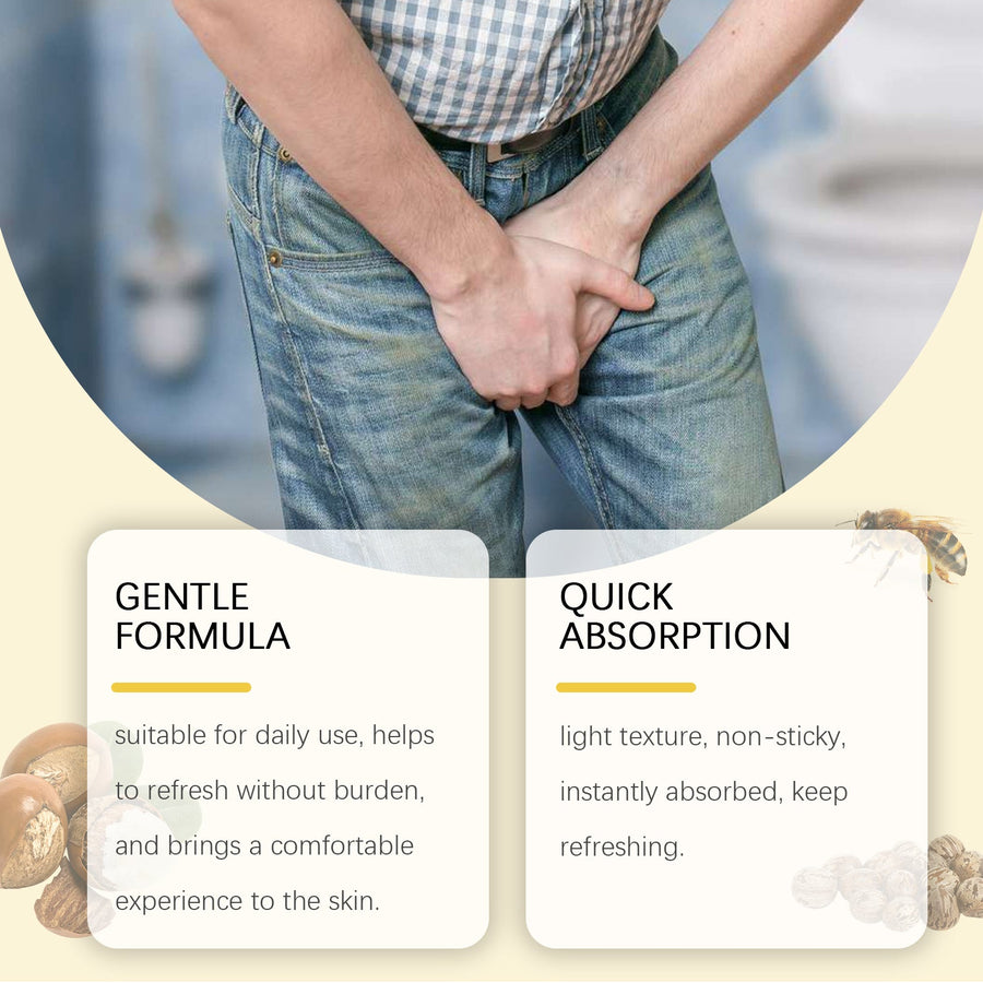 Men's Intimate Body Care Cream for Daily Freshness
