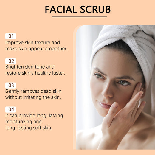 Vitamin C Facial Scrub for Brighter, Smoother Skin
