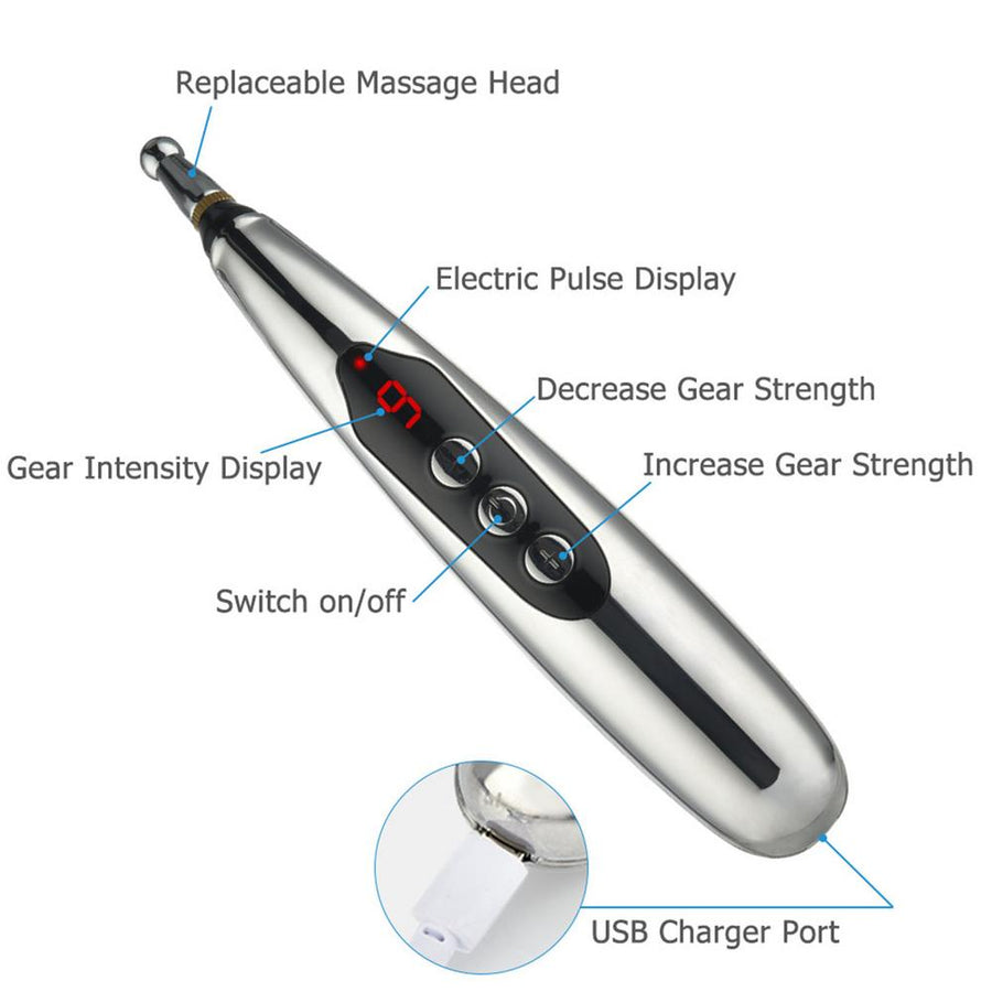Acupoint Massage Pen — Drug‑Free Pain Relief with Electric