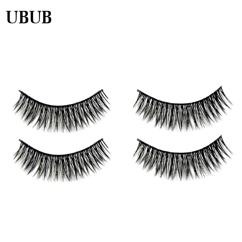 3 Pairs Hand-Made False Lashes — Natural Length & Soft Comfort