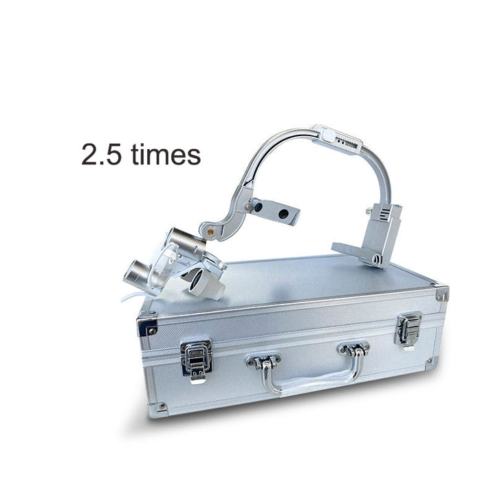 Dental Magnification Headlight – 2.5x Precision & Dual LEDs