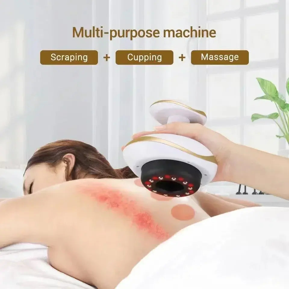 Electric Cupping Massager for Heat, Suction & Relief