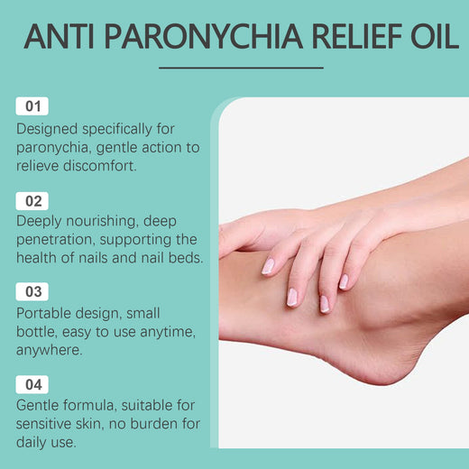 Nail Repair Oil for Paronychia Relief & Cuticle Care