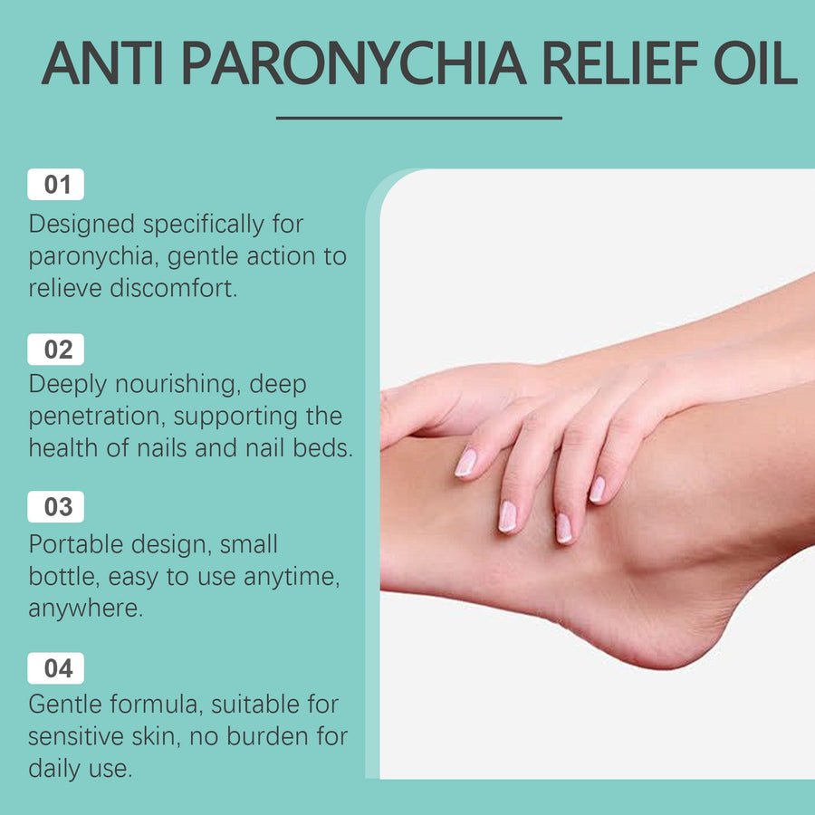 Nail Repair Oil for Paronychia Relief & Cuticle Care