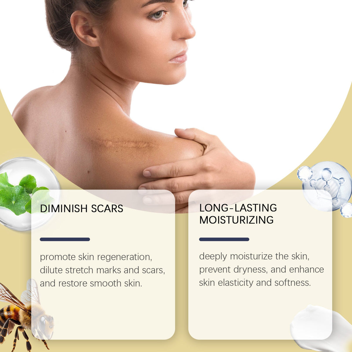 Bee Venom Scar Gel - Daily Repair for Smoother Skin
