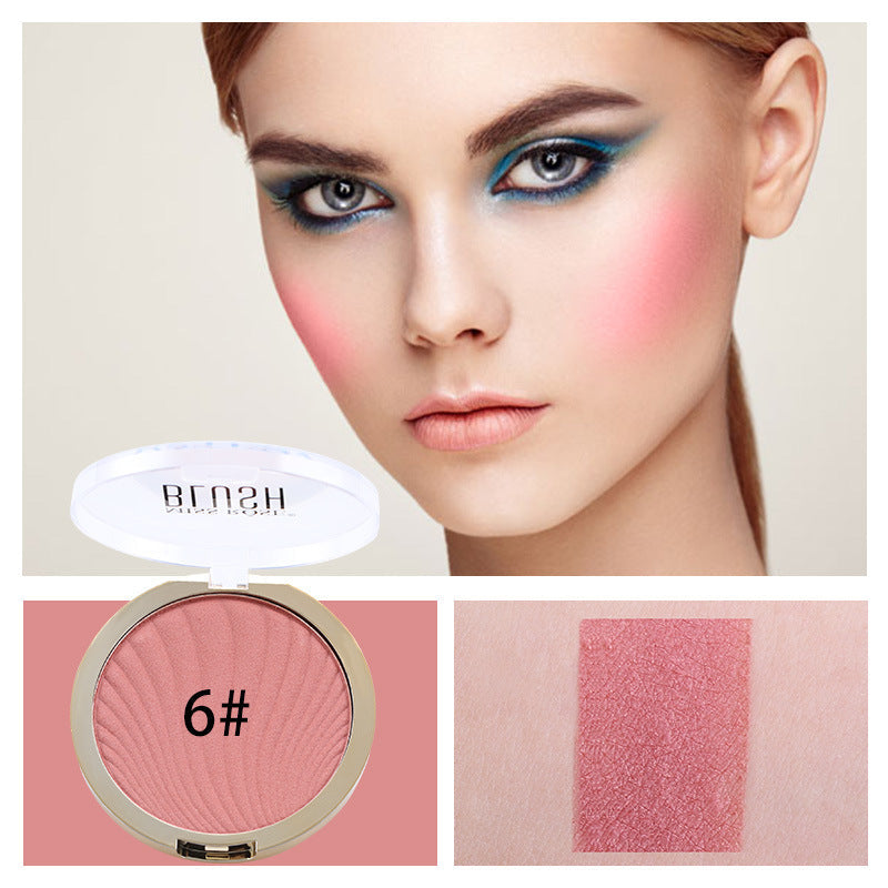 MISSROSE 6-Color Matte Blush Palette Long-Lasting