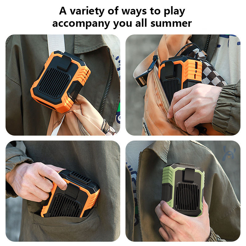 Bladeless Waist Fan — Hands-Free Cooling Anywhere