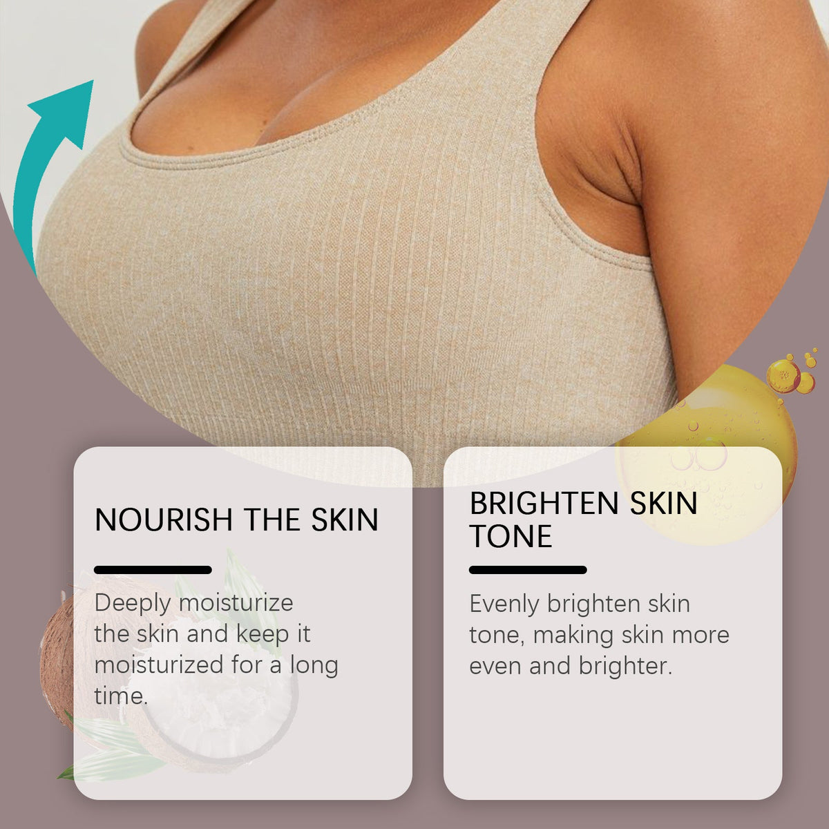Chest Massage Serum for Firming & Décolletage Glow