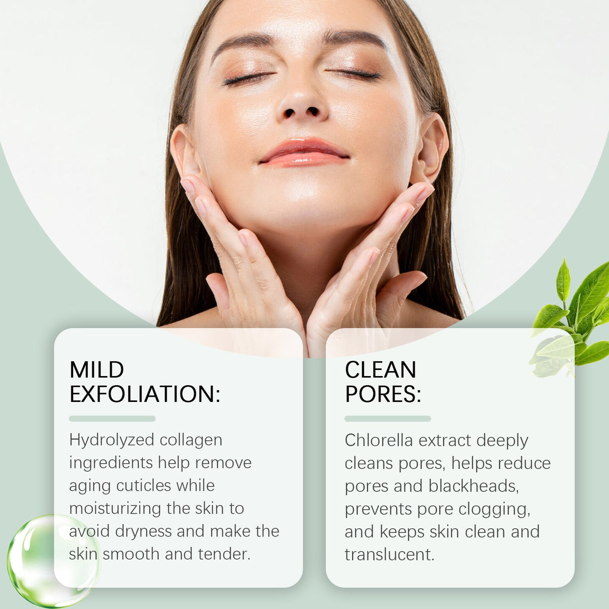 Herbal Pore-Refining Gel with Chlorella & Collagen 50g