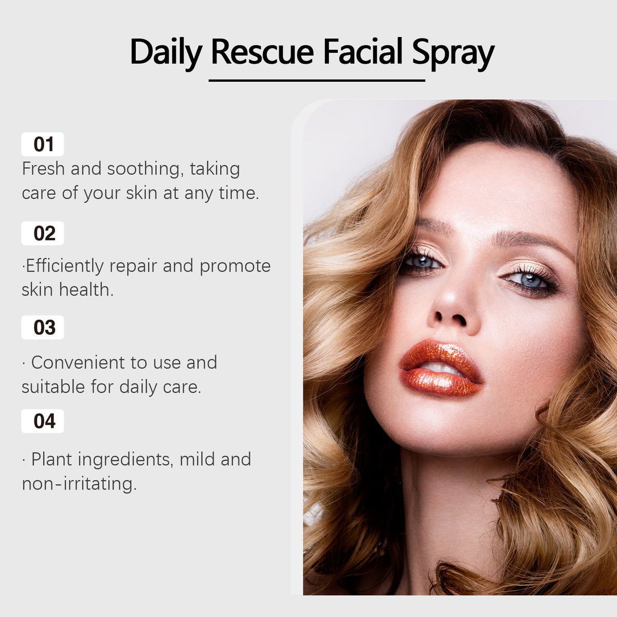 Hydrating Makeup Setting Spray Fine Mist, 50ml Portable