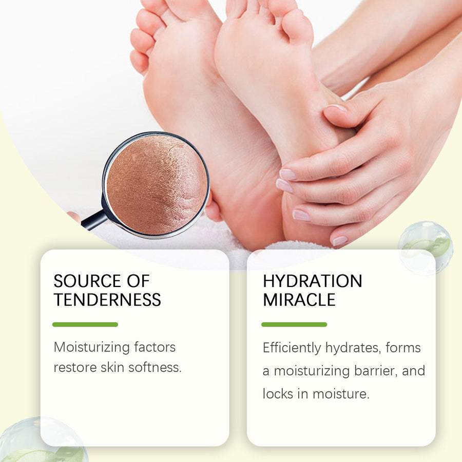 Foot Care Wax for Dry, Smooth, Hydrated-Looking Skin