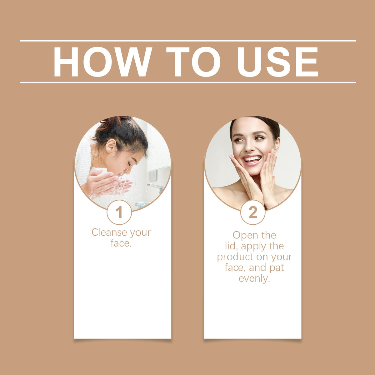 Concealer Foundation Stick With Built-In Applicator