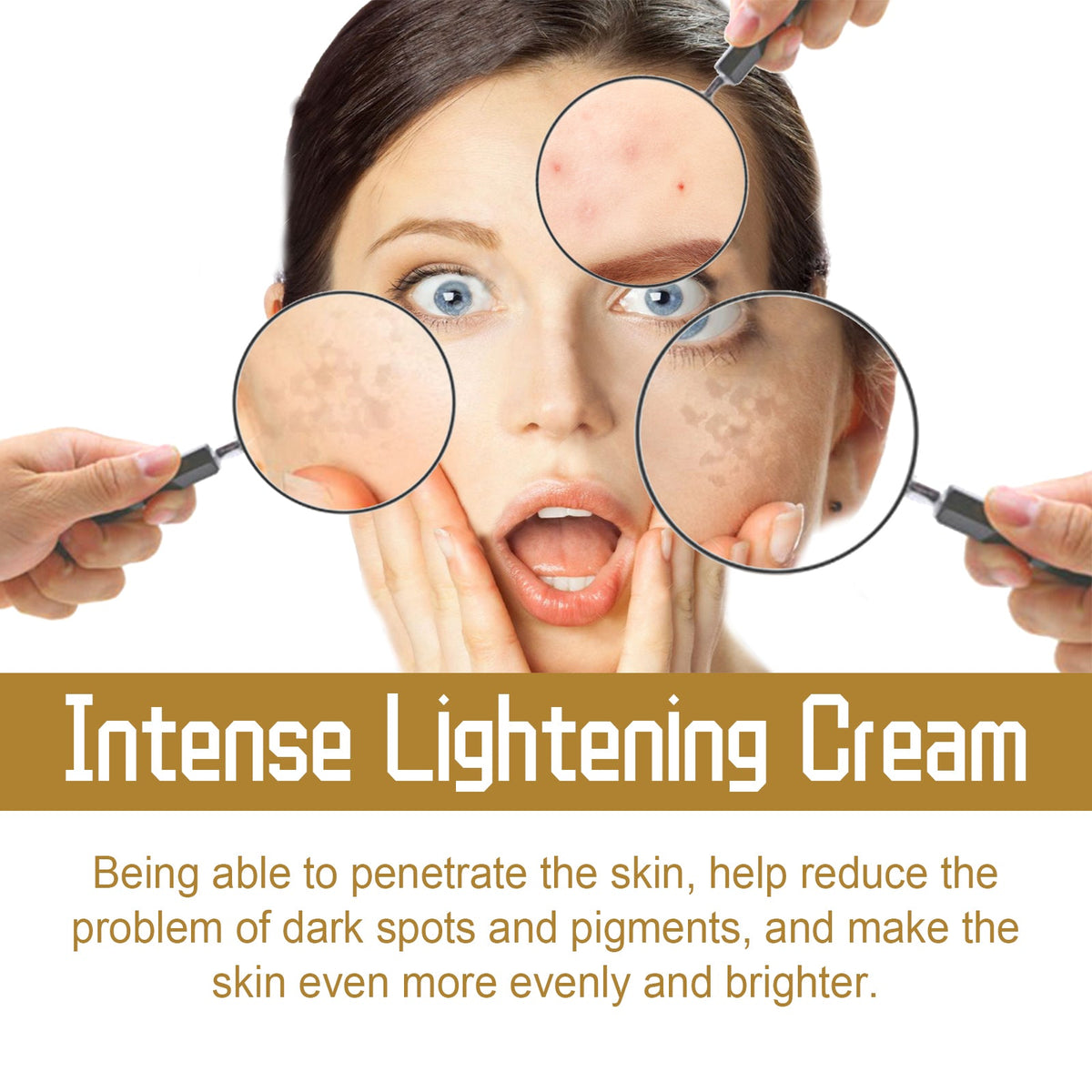 Intense Lightening Cream for Dark Spots & Uneven Tone