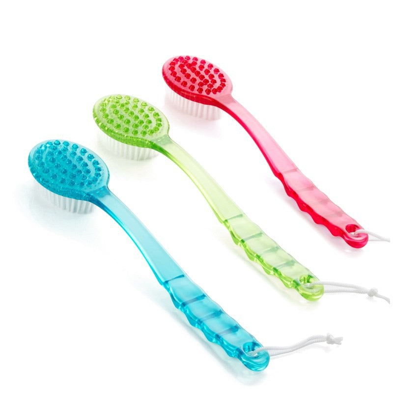 Back Bath Brush With Long Handle for Easy Exfoliation