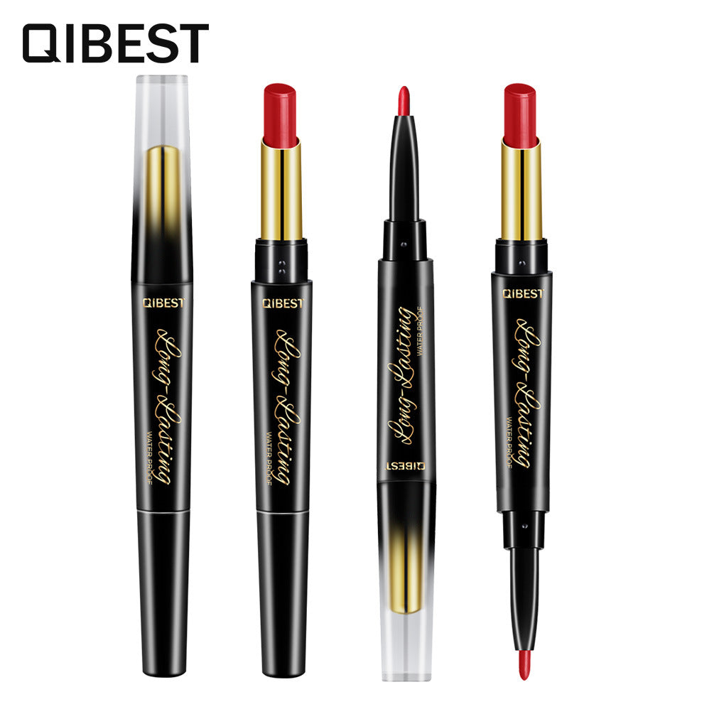 Double-Ended Lipstick Pen for Defined, Lasting Color