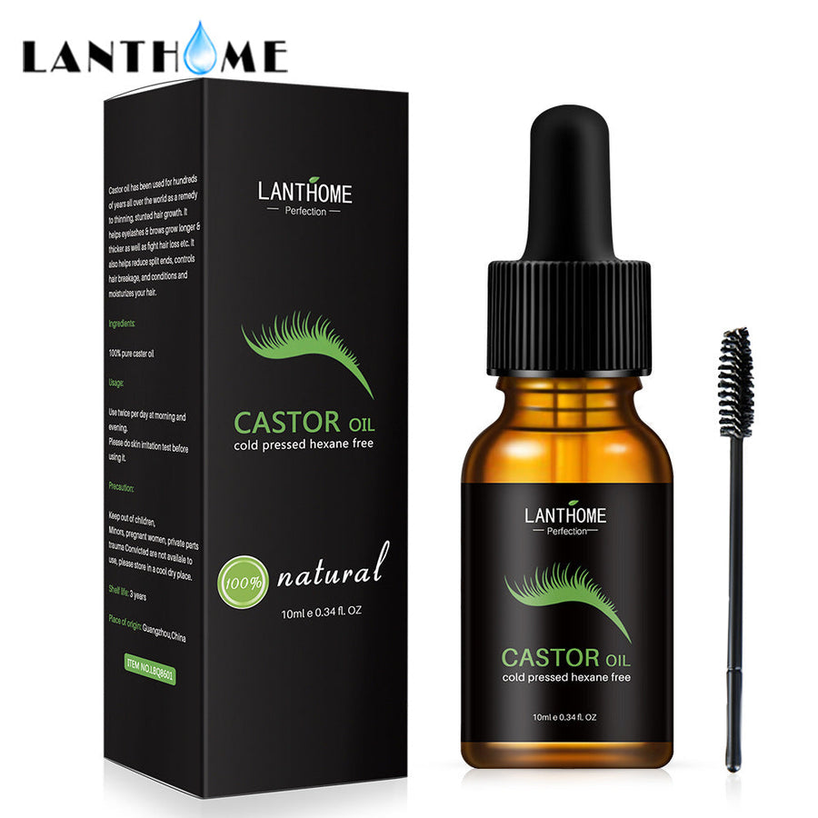 Castor Oil Eyelash Growth Oil for Fuller-Looking Lashes
