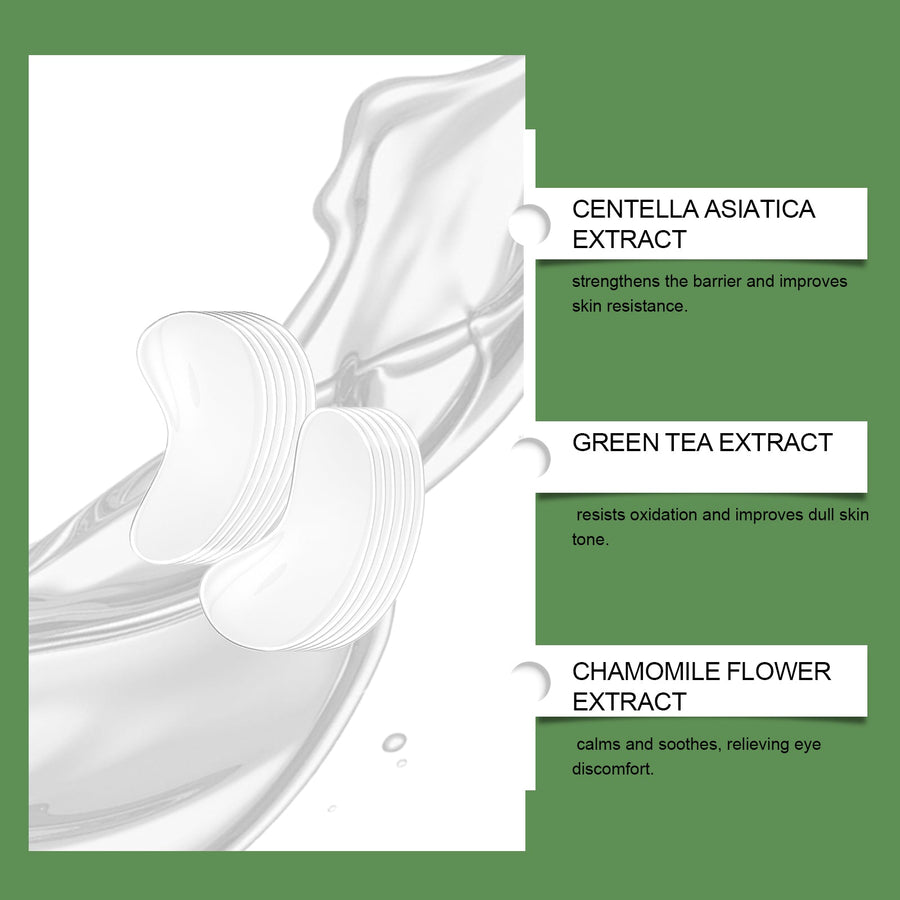 Centella Soothing Eye Masks for Moisturized Under-Eyes