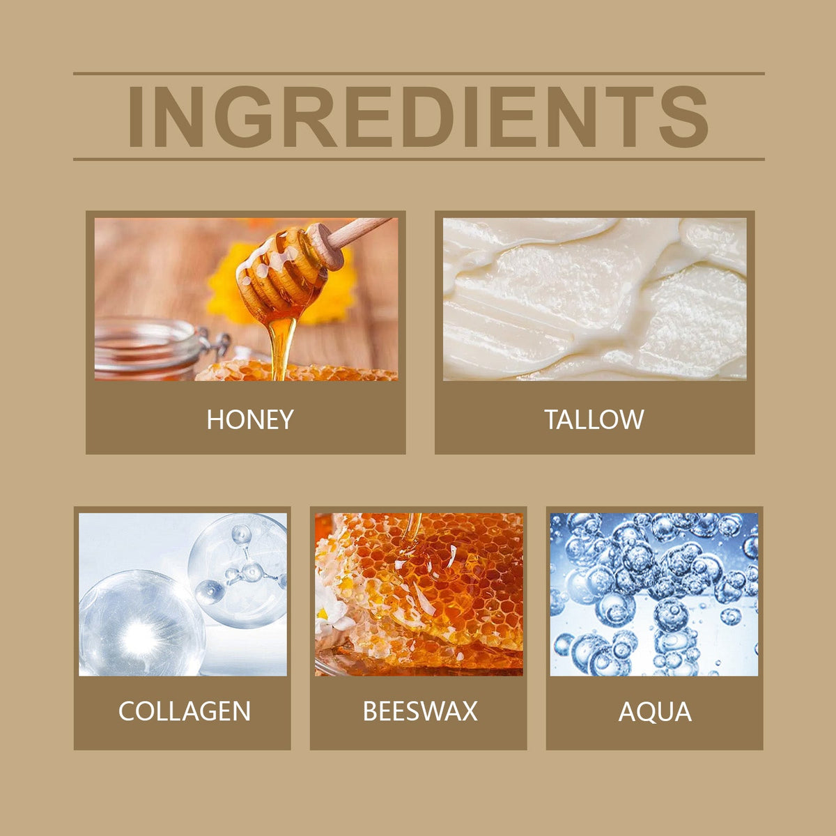Beef Tallow Balm — Deep Moisturizing Anti-Aging Face & Body