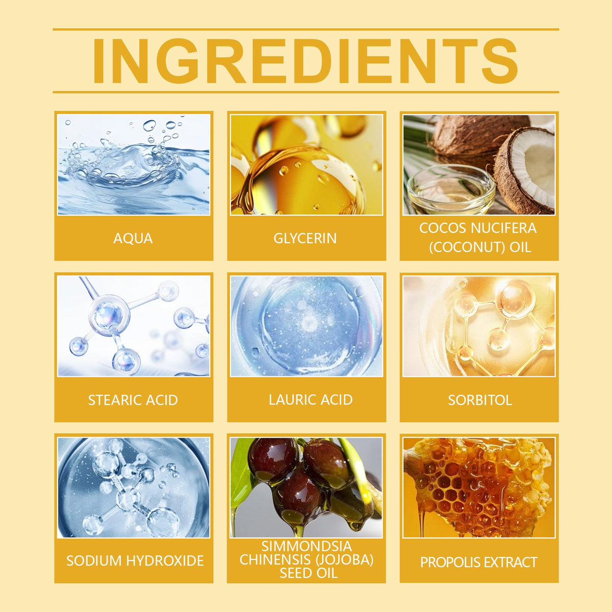 Propolis Camel Milk Bath Soap for Dry Sensitive Skin