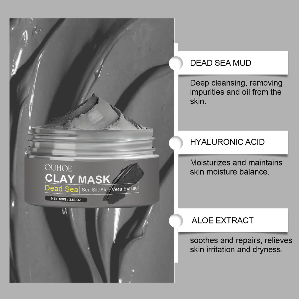 Dead Sea Mud Mask That Clears Pores Without Tightness
