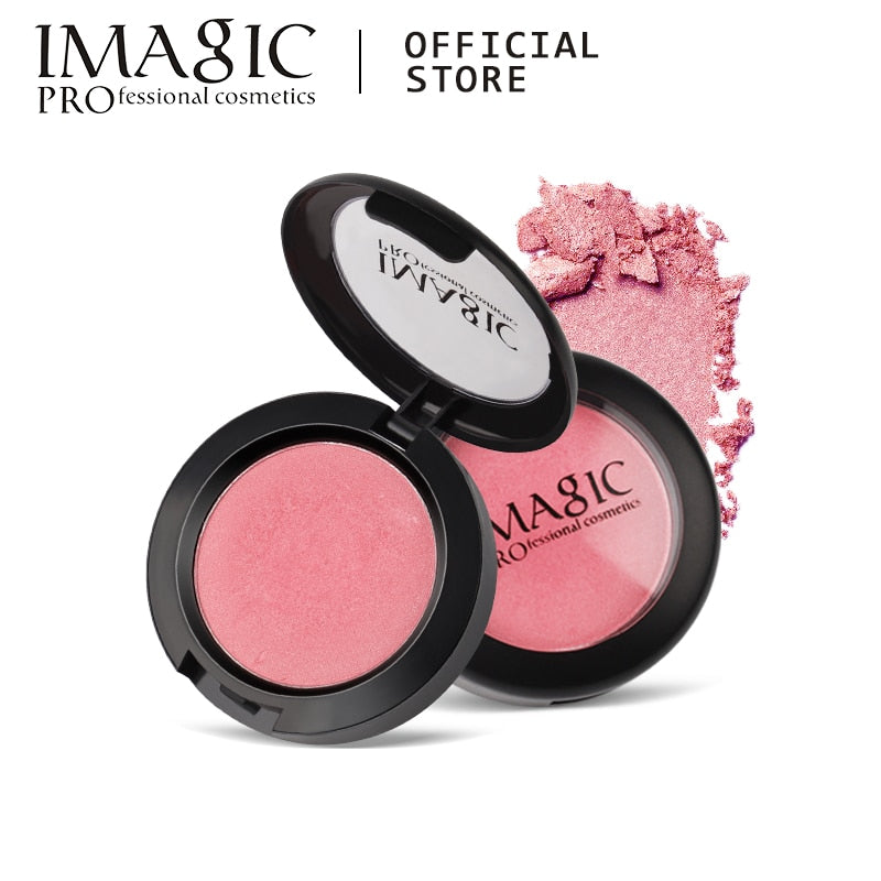 Pressed Blush Powder Palette: 8 Versatile Cheek Shades