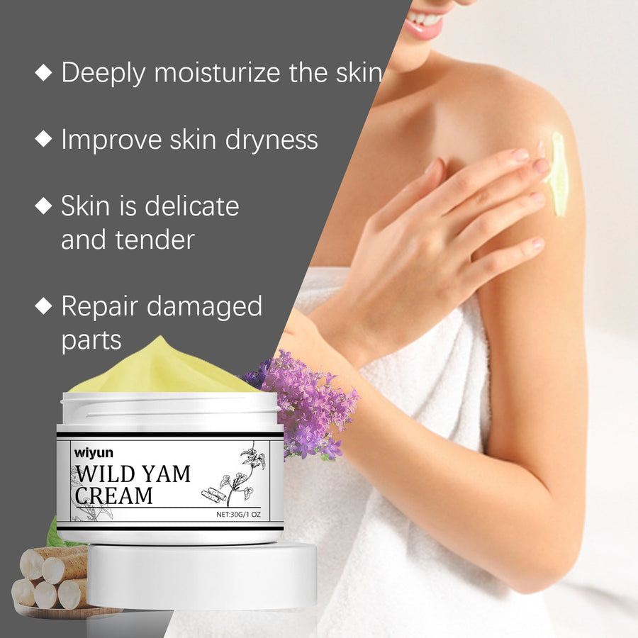 Wild Yam Face Moisturizer for Dry Sensitive Skin