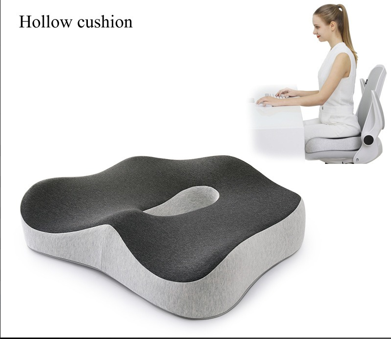 Memory Foam Car Seat Cushion — Eliminate Tailbone & Back Pain
