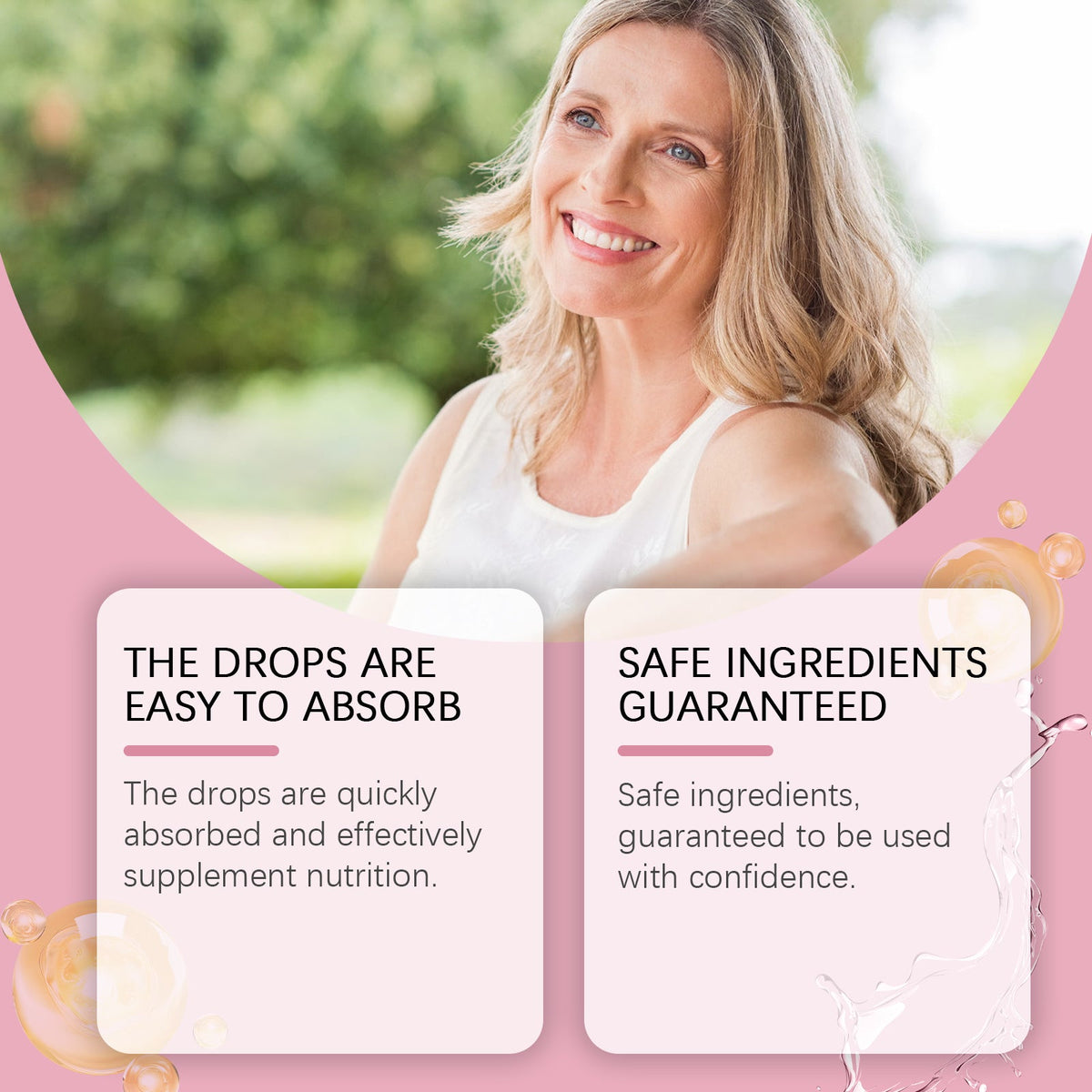 Dietary Supplement Drops – Fast Liquid Formula, Zero Caffeine