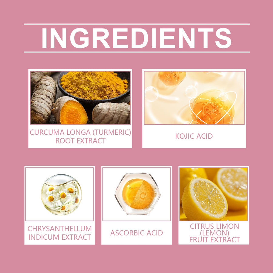 Kojic Acid Turmeric Cleansing Pads — Brighter Skin in 20