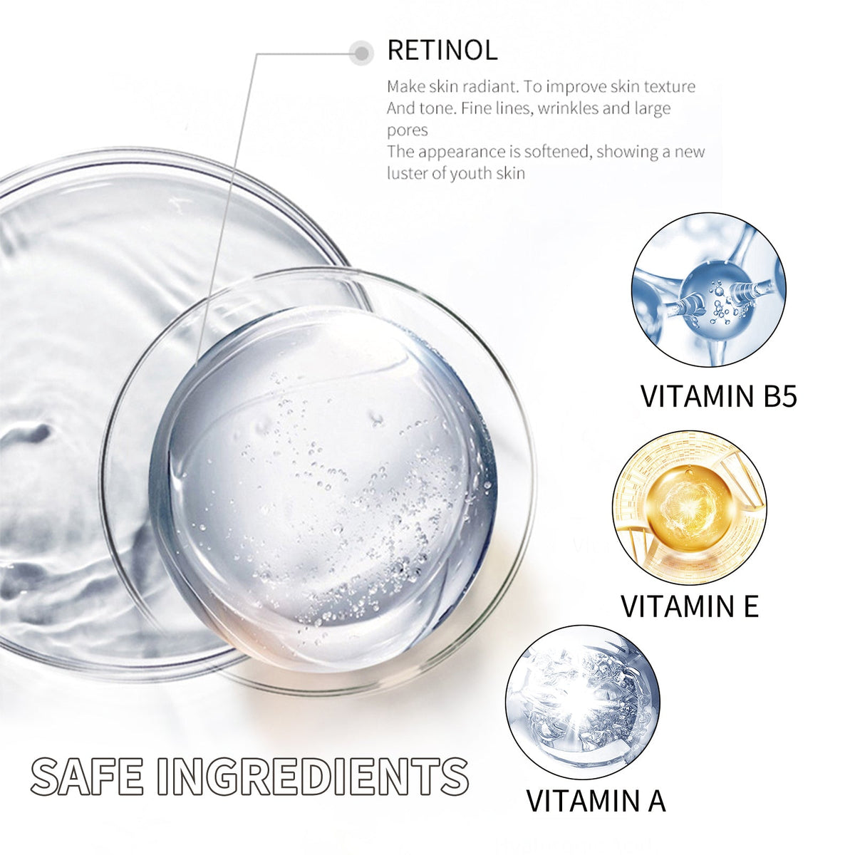 Retinol Cream Moisturizer for Fine Lines & Hydration